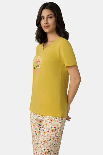 Amante Cotton Top - Sunshine Print — image 2